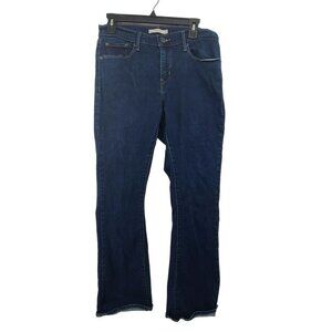 Levi Strauss Women's Curvy Bootcut Jeans Blue Size 31